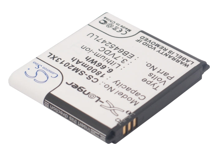 3.7V 1800mAh/6.66Wh Li-ion Mobile/SmartPhone Battery for Samsung
