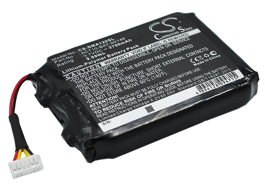 3.7V 2700mAh/9.99Wh Li-Polymer GPS/Navigator Battery for Satmap