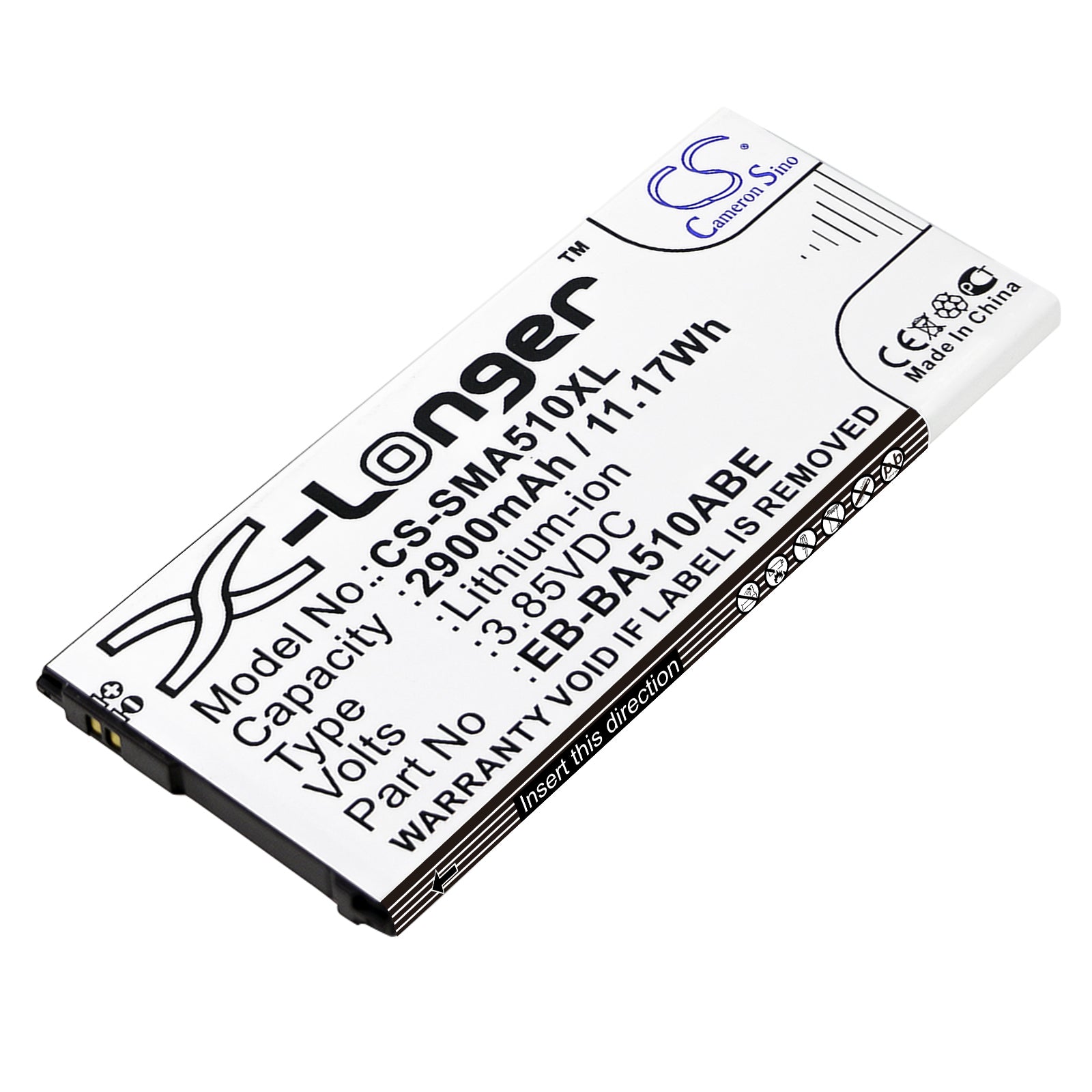 3.85V 2900mAh/11.17Wh Li-ion Mobile/SmartPhone Battery for Samsung