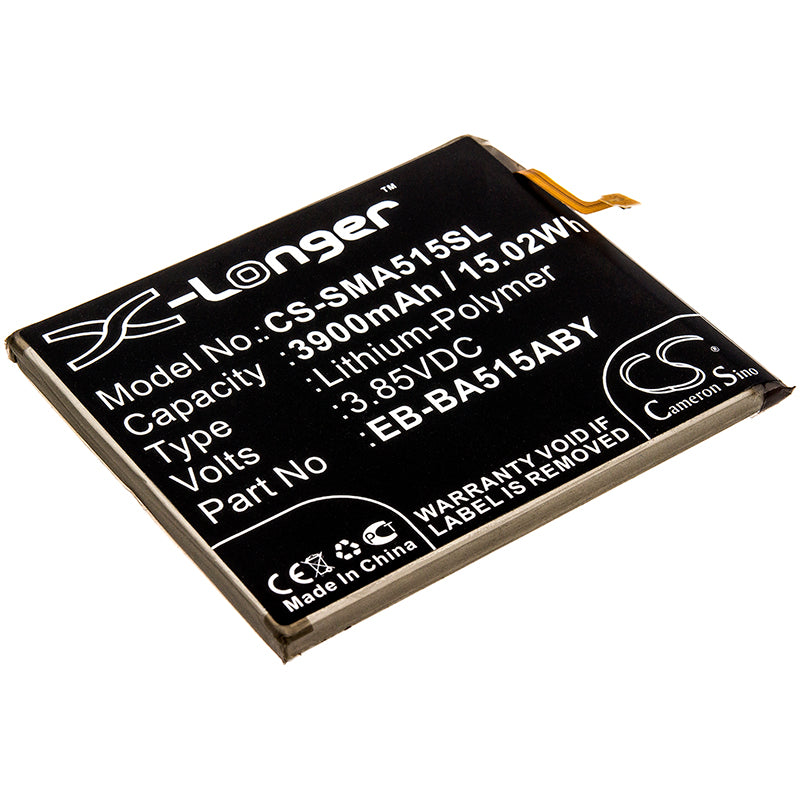 CS-SMA515SL Replacement Battery – Compatible with Galaxy A51 2019, SM-A515F/DSM, SM-A515F/DSN, SM-A515F/DST, SM-A515F/N, SM-A515G, SM-A515U, SM-A516