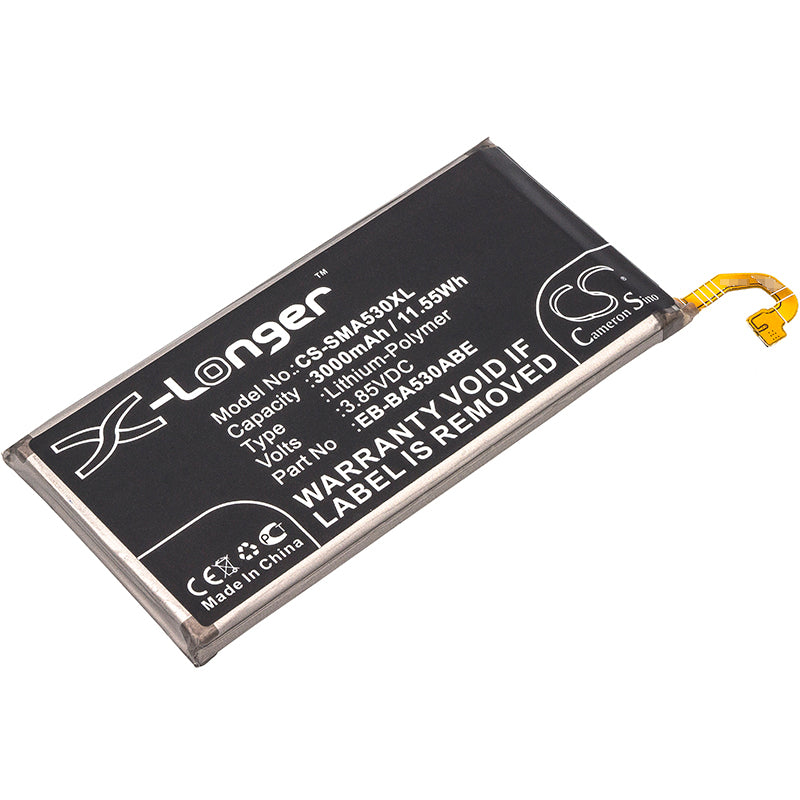 3.85V 3000mAh/11.55Wh Li-Polymer Mobile/SmartPhone Battery for Samsung