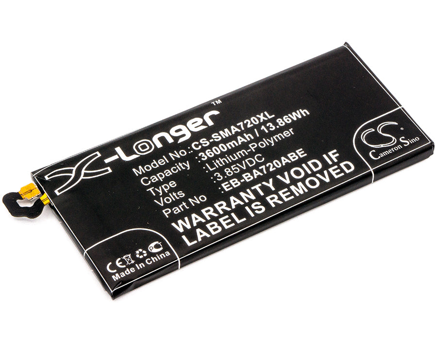 3.85V 3600mAh/13.86Wh Li-Polymer Mobile/SmartPhone Battery for Samsung