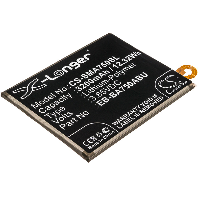 3.85V 3200mAh/12.32Wh Li-Polymer Mobile/SmartPhone Battery for Samsung