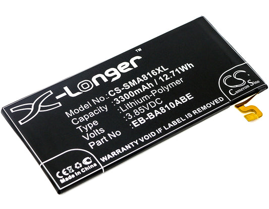 3.85V 3300mAh/12.71Wh Li-Polymer Mobile/SmartPhone Battery for Samsung