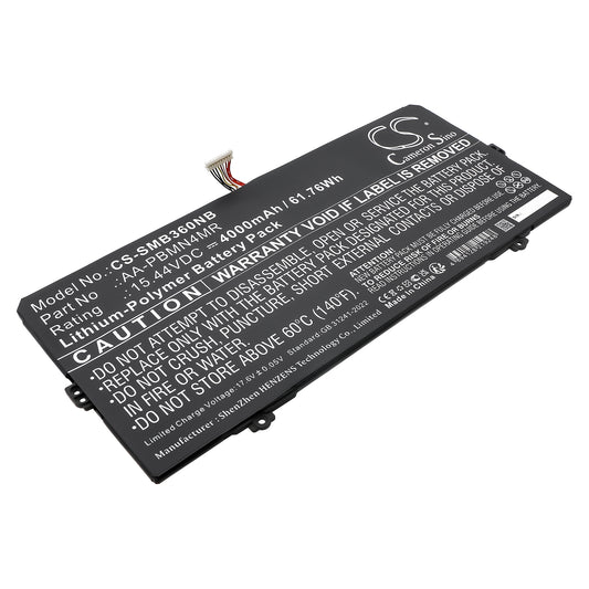 CS-SMB360NB Replacement Battery – Compatible with Galaxy Book Pro 360 13, GALAXY BOOK PRO NP930XDB-KD1HK, GALAXY BOOK PRO NP930XDB-KD1SE, GALAXY BOOK PRO NP930XDB-KD1US, GALAXY BOOK PRO NP930XDB-KD2SE, GALAXY BOOK PRO NP930XDB-KD2US, GALAXY BOOK PRO NP930XDB-KE1HK, GALAXY BOOK PRO NP930XDB-KE1UK, GALAXY BOOK PRO NP930XDB-KE1US, GALAXY BOOK PRO NP930XDB-KE2HK, GALAXY BOOK PRO NP930XDB-KE2US, GALAXY BOOK PRO NP930XDB-KF1CA, GALAXY BOOK PRO NP930XDB-KF1IT, GALAXY BOOK PRO NP930XDB-KF3US, GALAXY