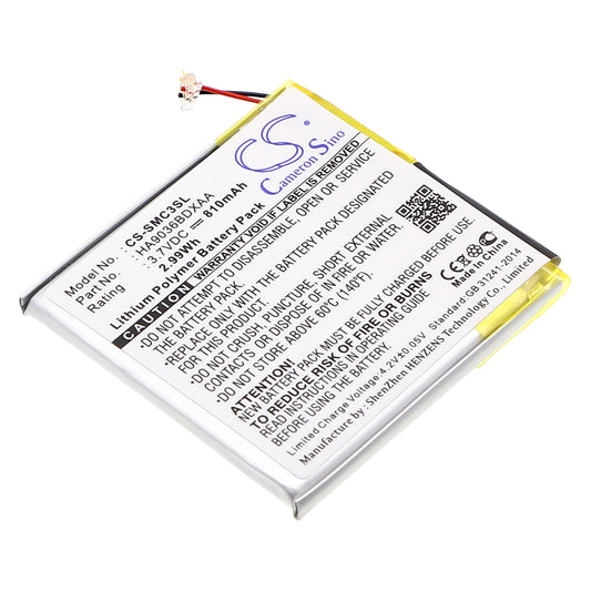 3.7V 810mAh Li-Polymer MP3/MP4/PMP Battery for Samsung
