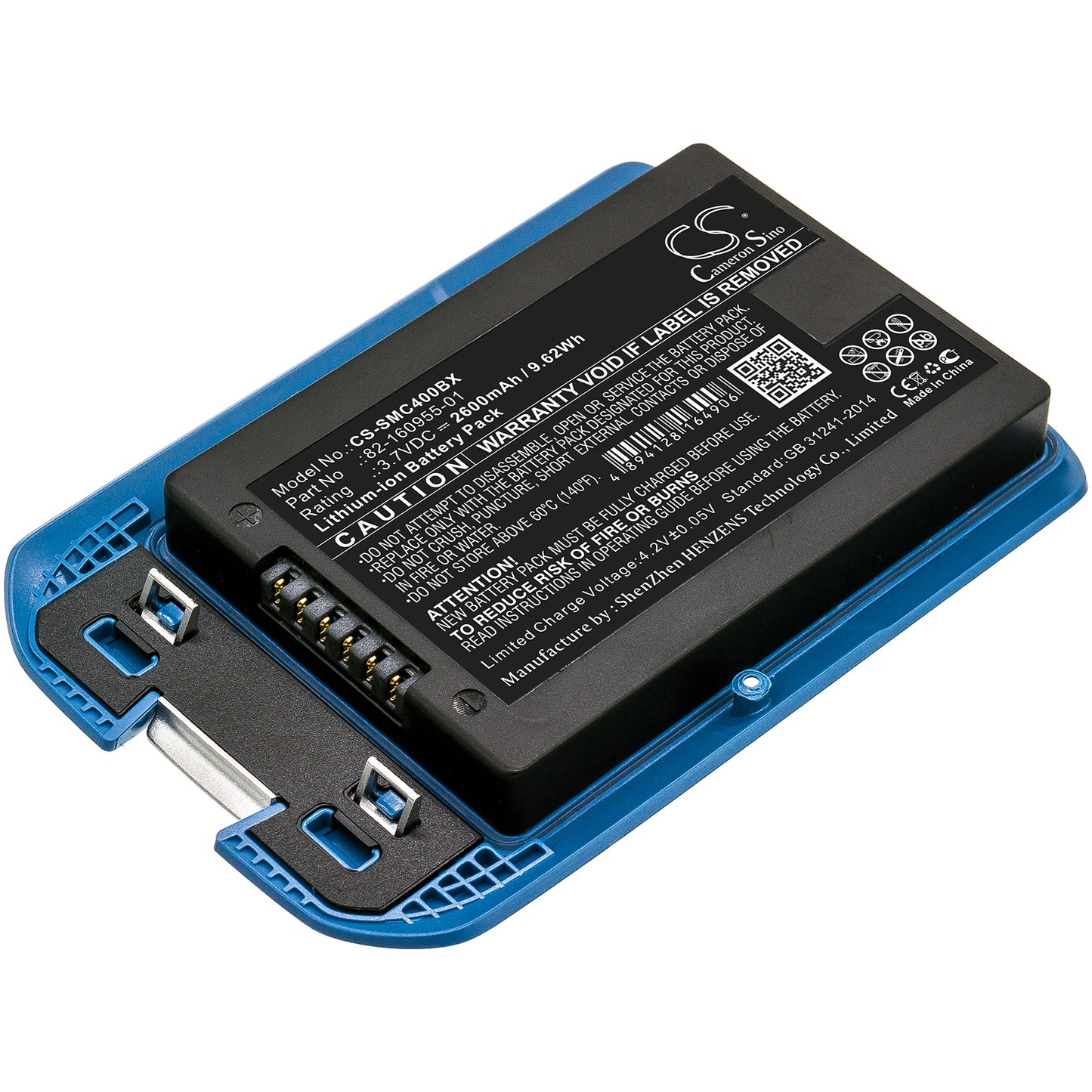 CS-SMC400BX Replacement Battery – Compatible with MC40, MC40C, MC40N0, MC40N0-SCG3R00, MC40N0-SCJ3RM0, MC40N0-SLK3R01, MC40N0-SLK3R0112