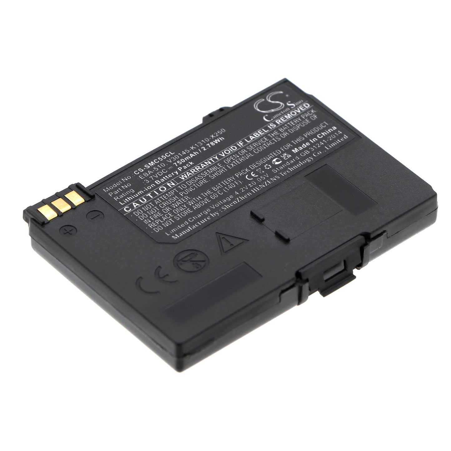 3.7V 750mAh/2.78Wh Li-ion Cordless Phone Battery for Siemens