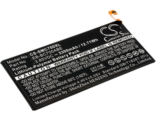 3.85V 3300mAh/12.71Wh Li-Polymer Mobile/SmartPhone Battery for Samsung