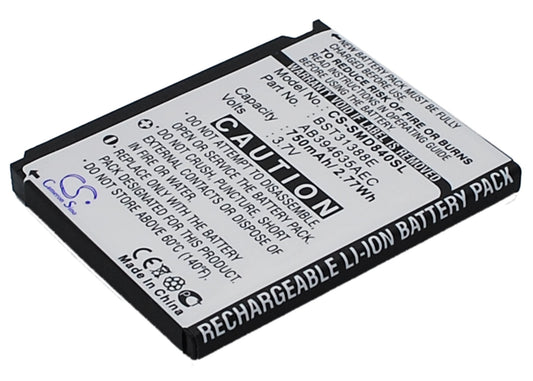 3.7V 750mAh Li-ion Mobile/SmartPhone Battery for Samsung