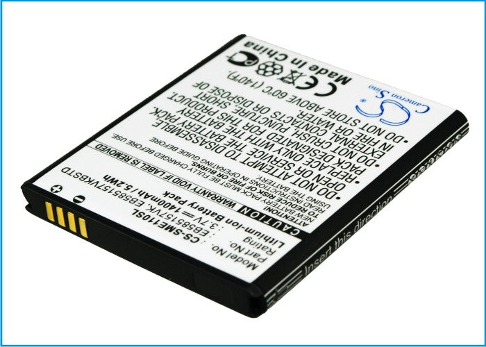3.7V 1400mAh Li-ion Mobile/SmartPhone Battery for Samsung