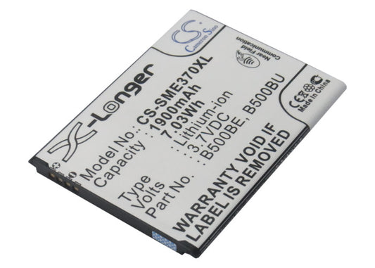 3.7VV 1900mAh/7.03Wh Li-ion Mobile/SmartPhone Battery for Samsung