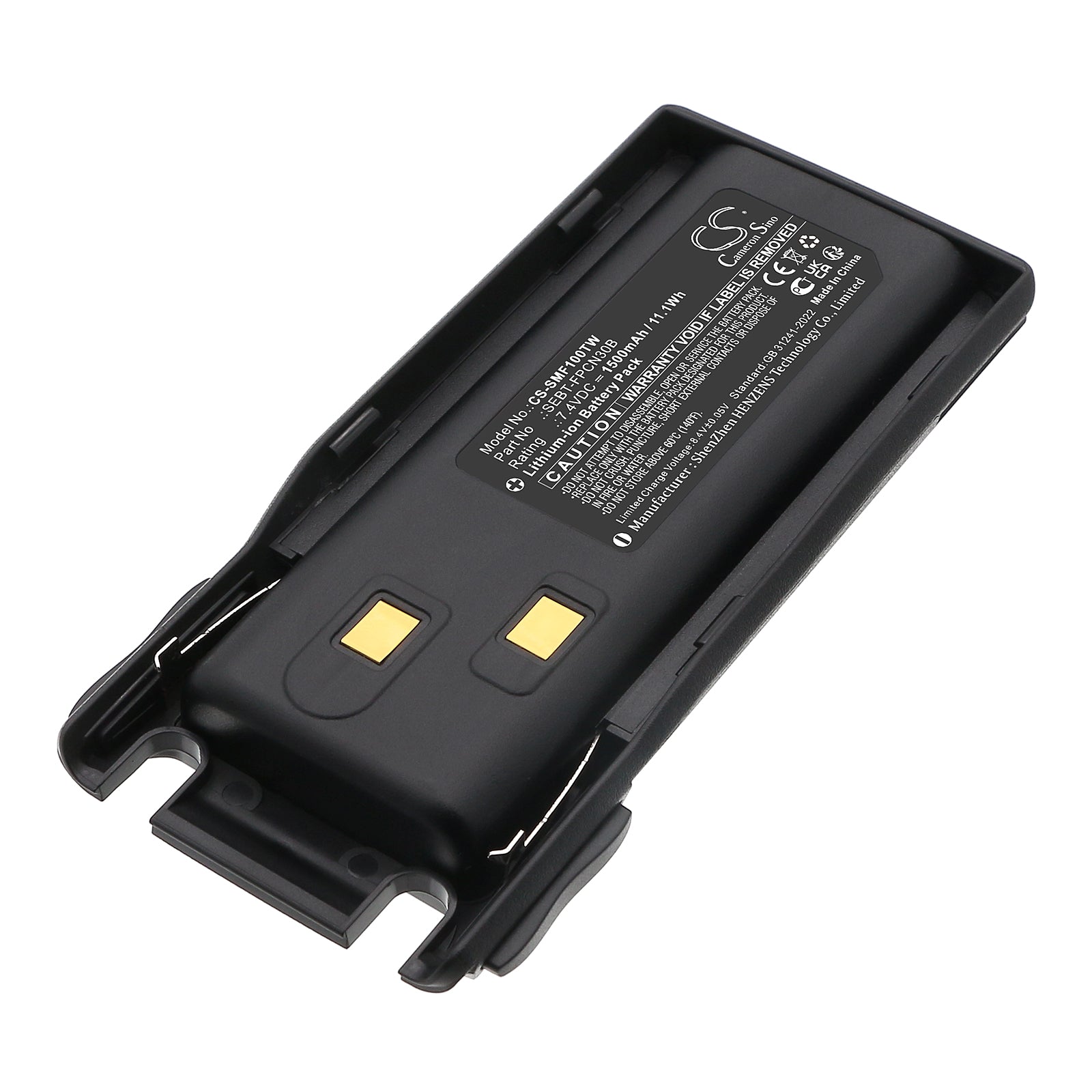 CS-SMF100TW Replacement Battery – Compatible with FPCN10A