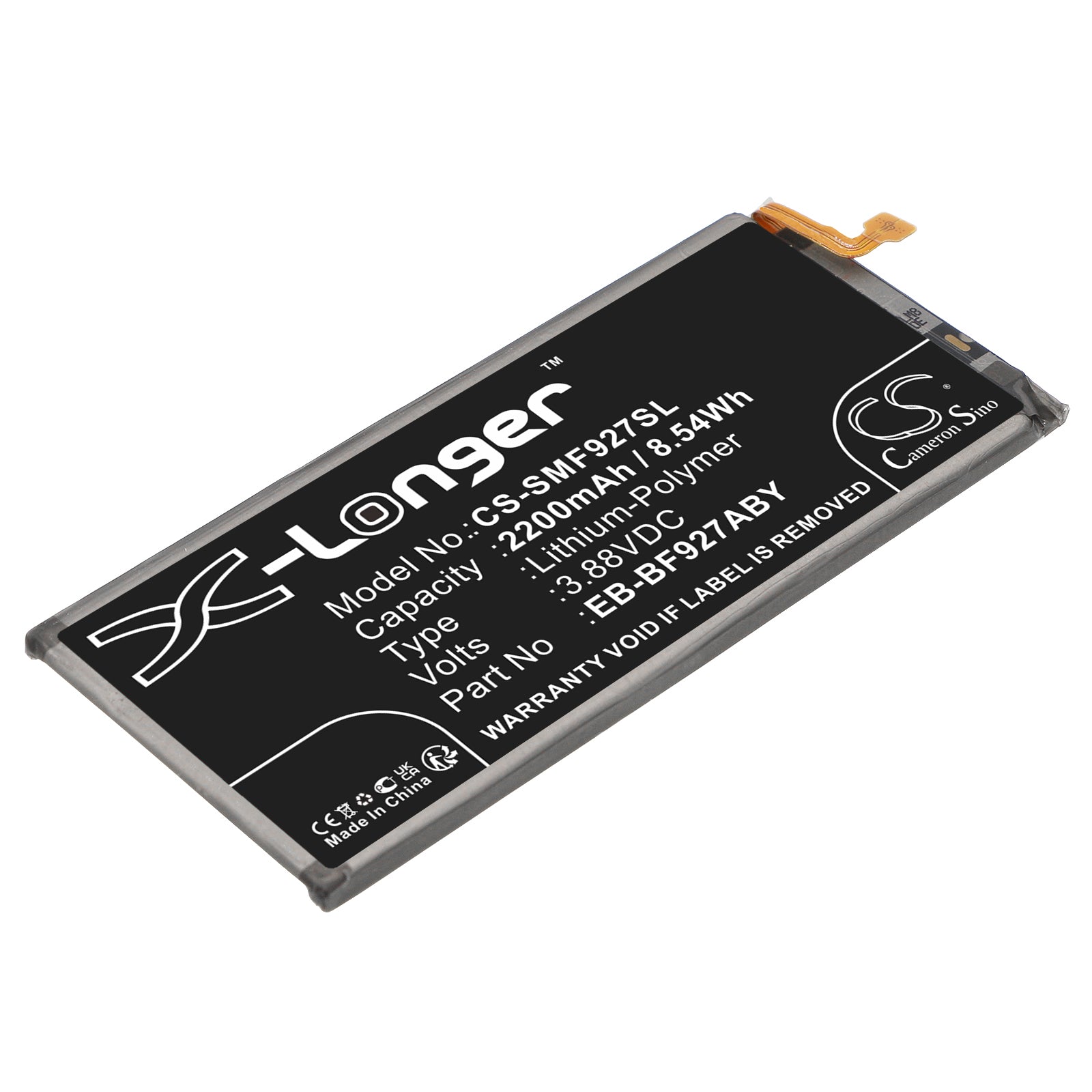 CS-SMF927SL Replacement Battery – Compatible with Galaxy Z Fold 3 5G, Galaxy Z Fold3, SC-55B, SCG11, SM-F9260, SM-F926A, SM-F926B, SM-F926B/DS, SM-F926D, SM-F926J, SM-F926N, SM-F926R4, SM-F926T, SM-F926U, SM-F926U1, SM-F926W, SM-W2022
