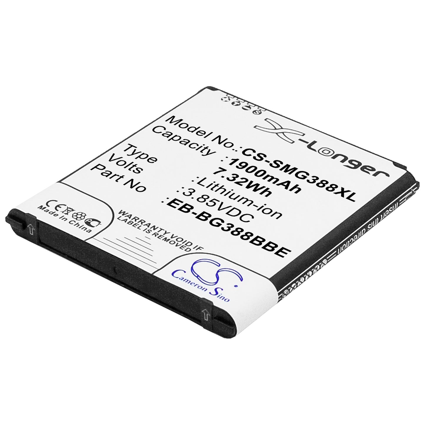 3.85V 2200mAh/8.47Wh Li-ion Mobile/SmartPhone Battery for Samsung