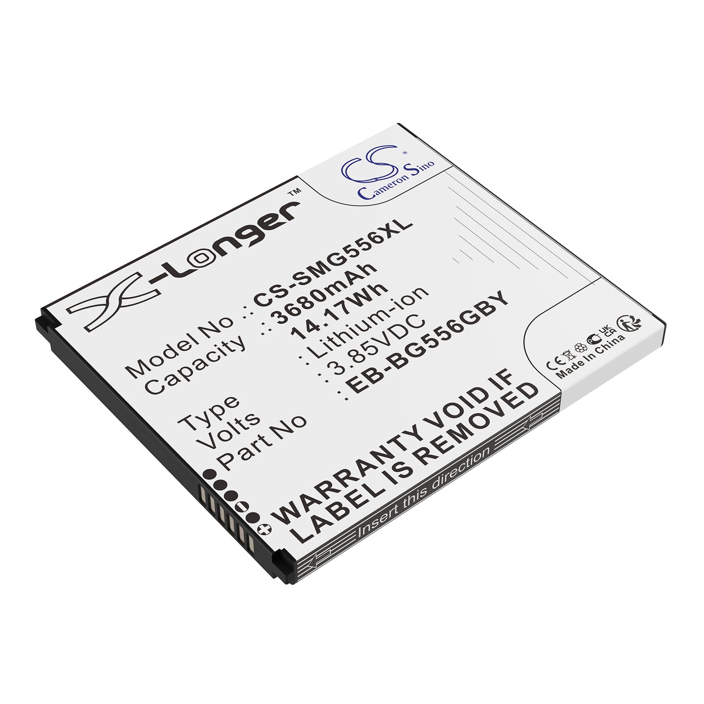 CS-SMG556XL Replacement Battery – Compatible with Galaxy Xcover 7, Galaxy XCover7 5G, SM-G556B