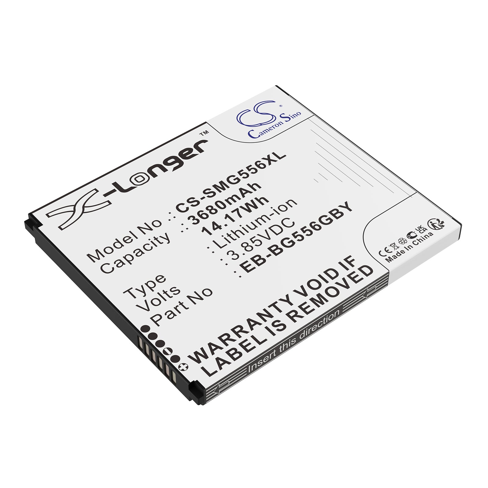 CS-SMG556XL Replacement Battery – Compatible with Galaxy Xcover 7, Galaxy XCover7 5G, SM-G556B