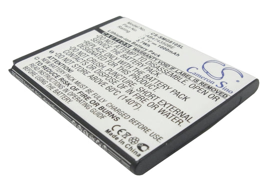 3.7V 1000mAh/3.70Wh Li-ion Mobile/SmartPhone Battery for Samsung
