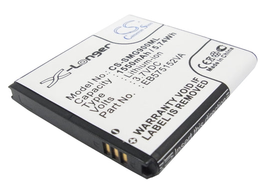 3.7VV 1550mAh/5.74Wh Li-ion Mobile/SmartPhone Battery for Verizon