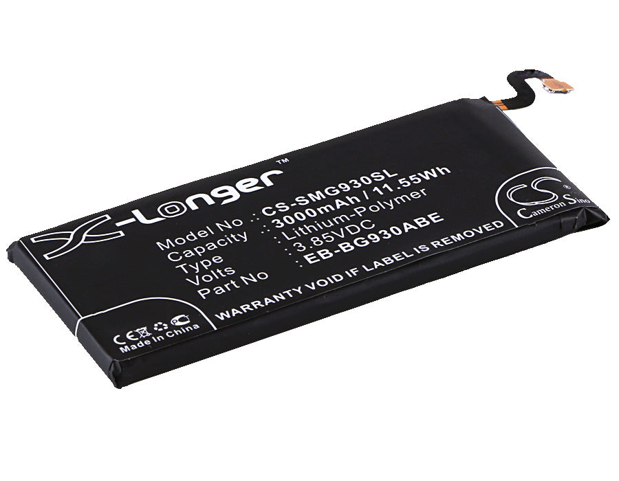 3.85V 3000mAh/11.55Wh Li-Polymer Mobile/SmartPhone Battery for Samsung