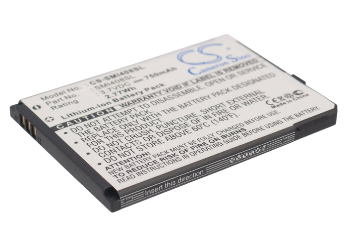 3.7V 750mAh Li-ion Mobile/SmartPhone Battery for Samsung