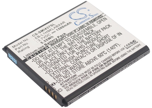 3.7V 1500mAh/5.55Wh Li-ion Mobile/SmartPhone Battery for AT&T