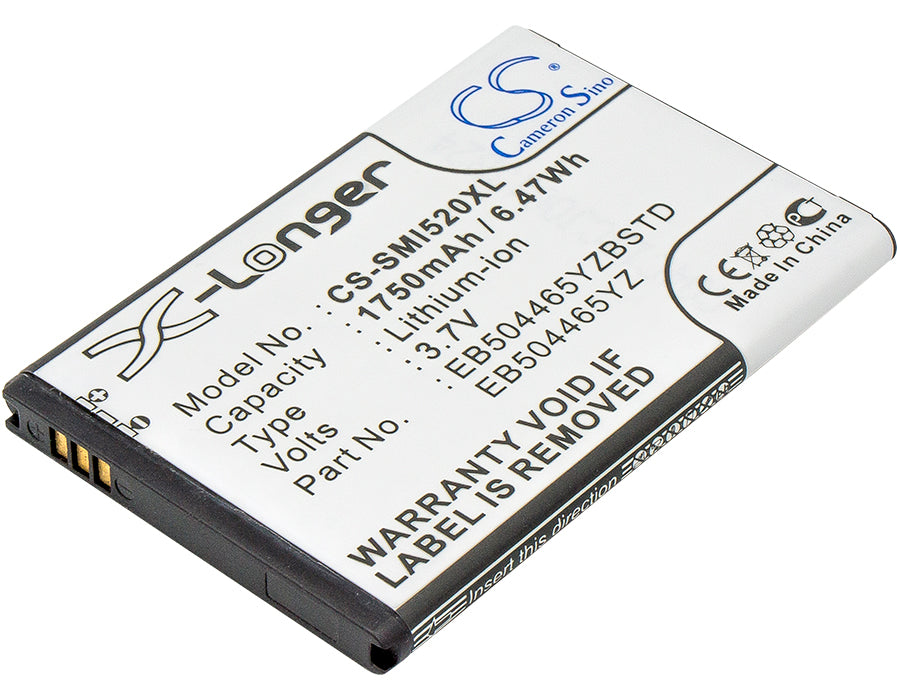 3.7V 1750mAh/6.48Wh Li-ion Mobile/SmartPhone Battery for Samsung