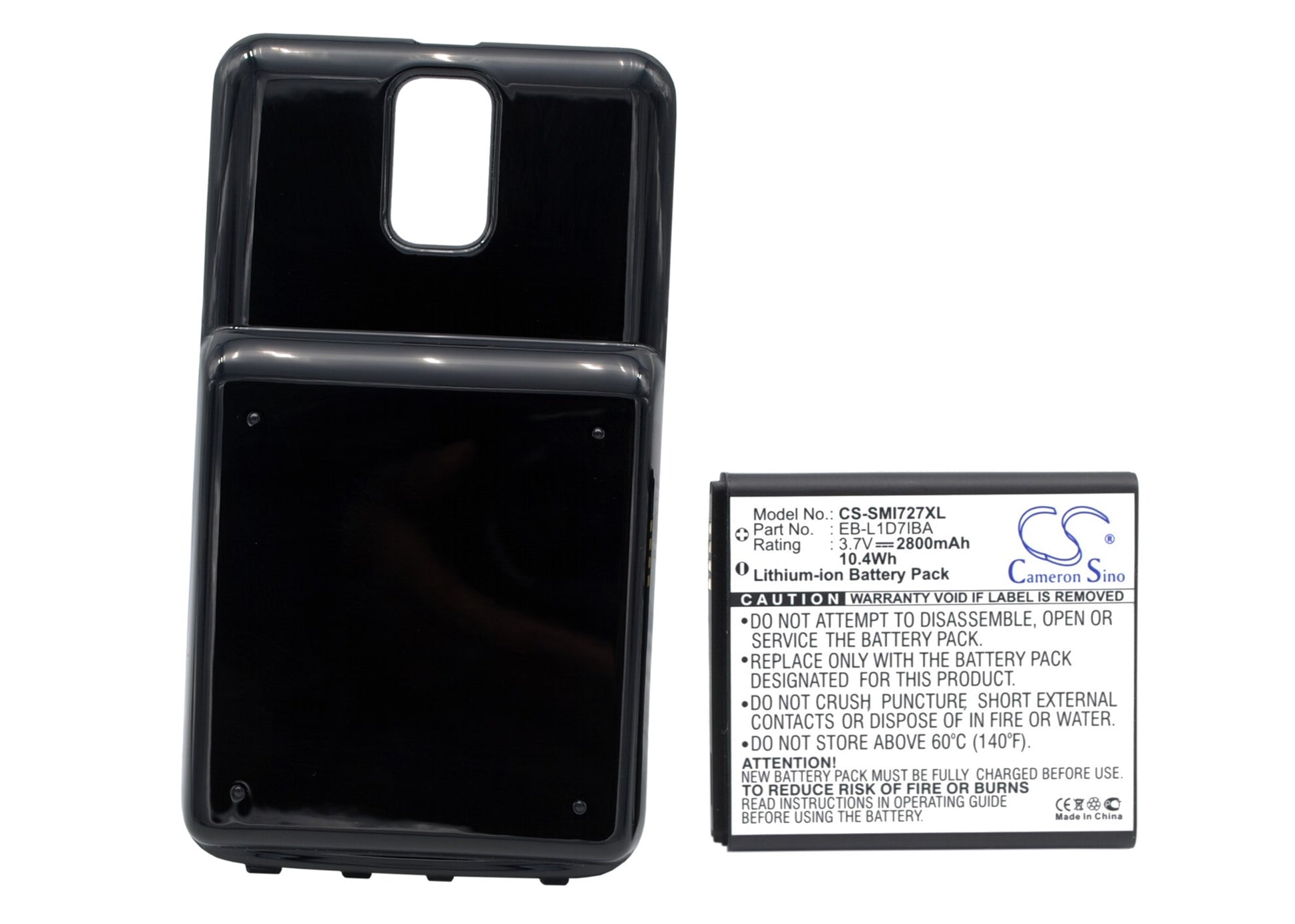 3.7V 2800mAh/10.4Wh Li-ion Mobile/SmartPhone Battery for Samsung