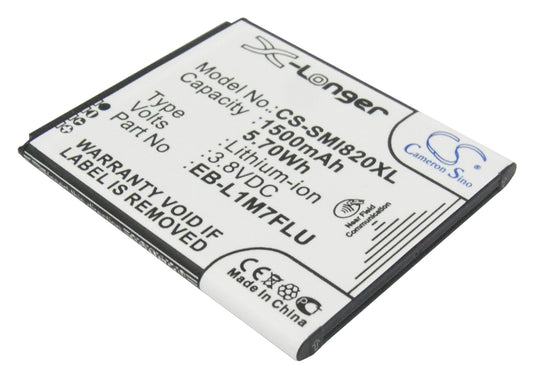 3.8V 1500mAh/5.70Wh Li-ion Mobile/SmartPhone Battery for Samsung