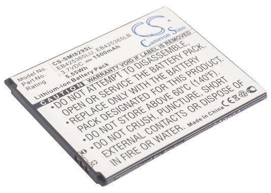 3.7V 1500mAh/5.55Wh Li-ion Mobile/SmartPhone Battery for Samsung