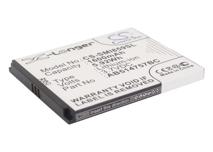 CS-SMI859SL Replacement Battery – Compatible with SCH-i859, SGH-I728A, SGH-I740