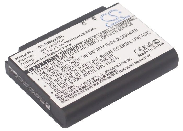 3.7V 1800mAh Li-ion Mobile/SmartPhone Battery for Samsung