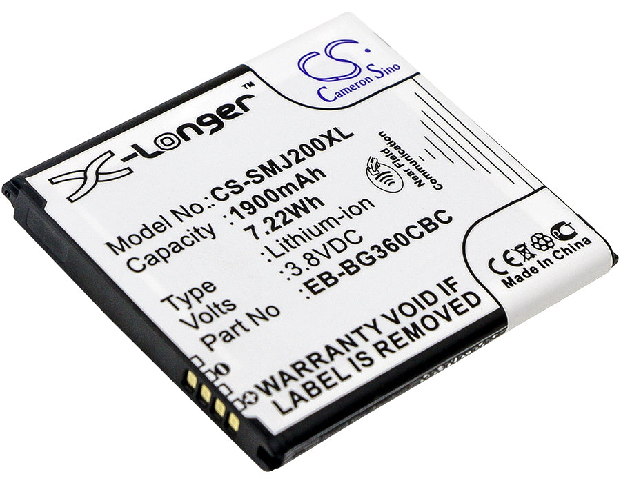 3.8V 1900mAh/7.22Wh Li-ion Mobile/SmartPhone Battery for Samsung