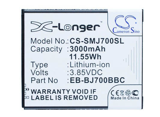 3.85V 3000mAh/11.55Wh Li-ion Mobile/SmartPhone Battery for Samsung