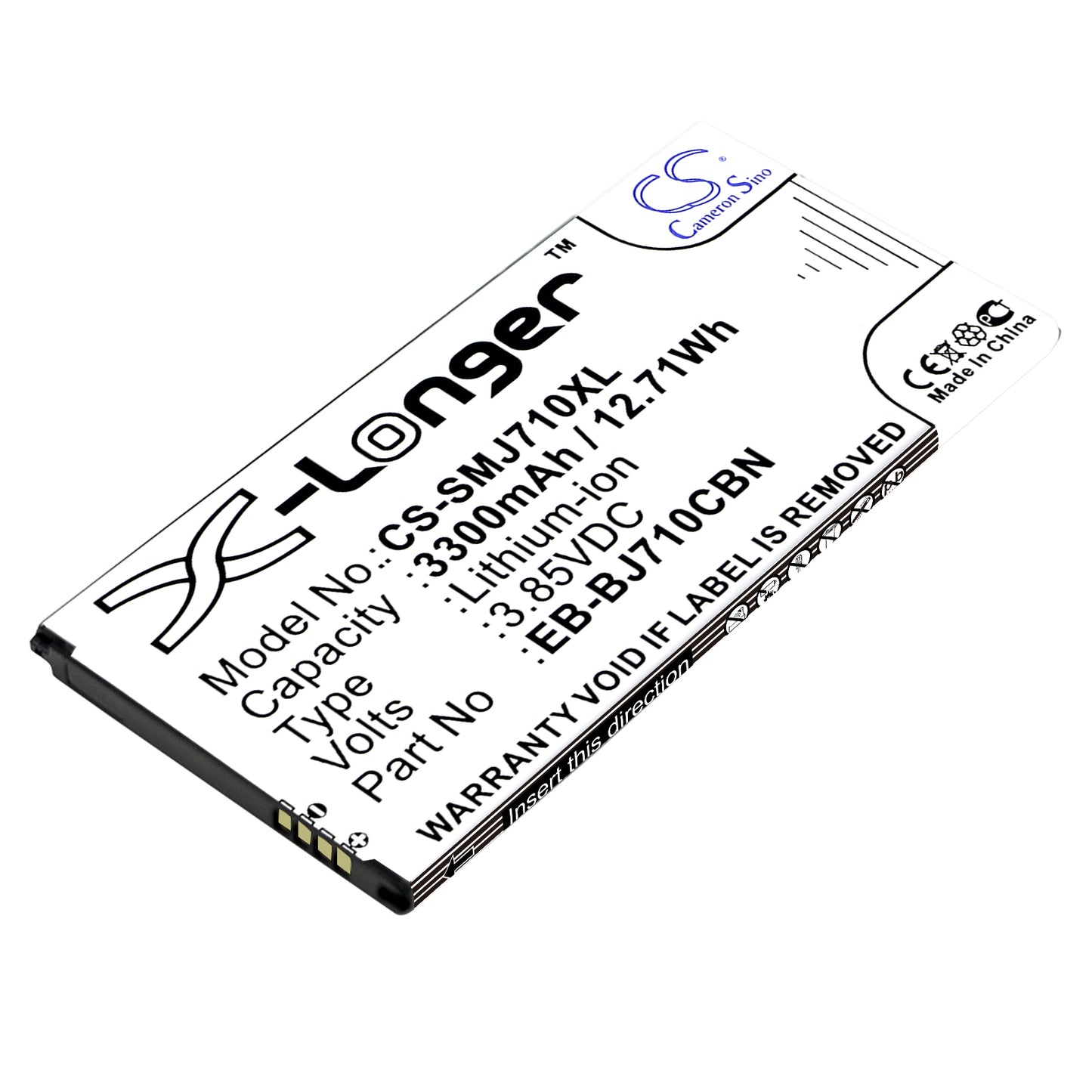 3.85V 3300mAh/12.71Wh Li-ion Mobile/SmartPhone Battery for Samsung