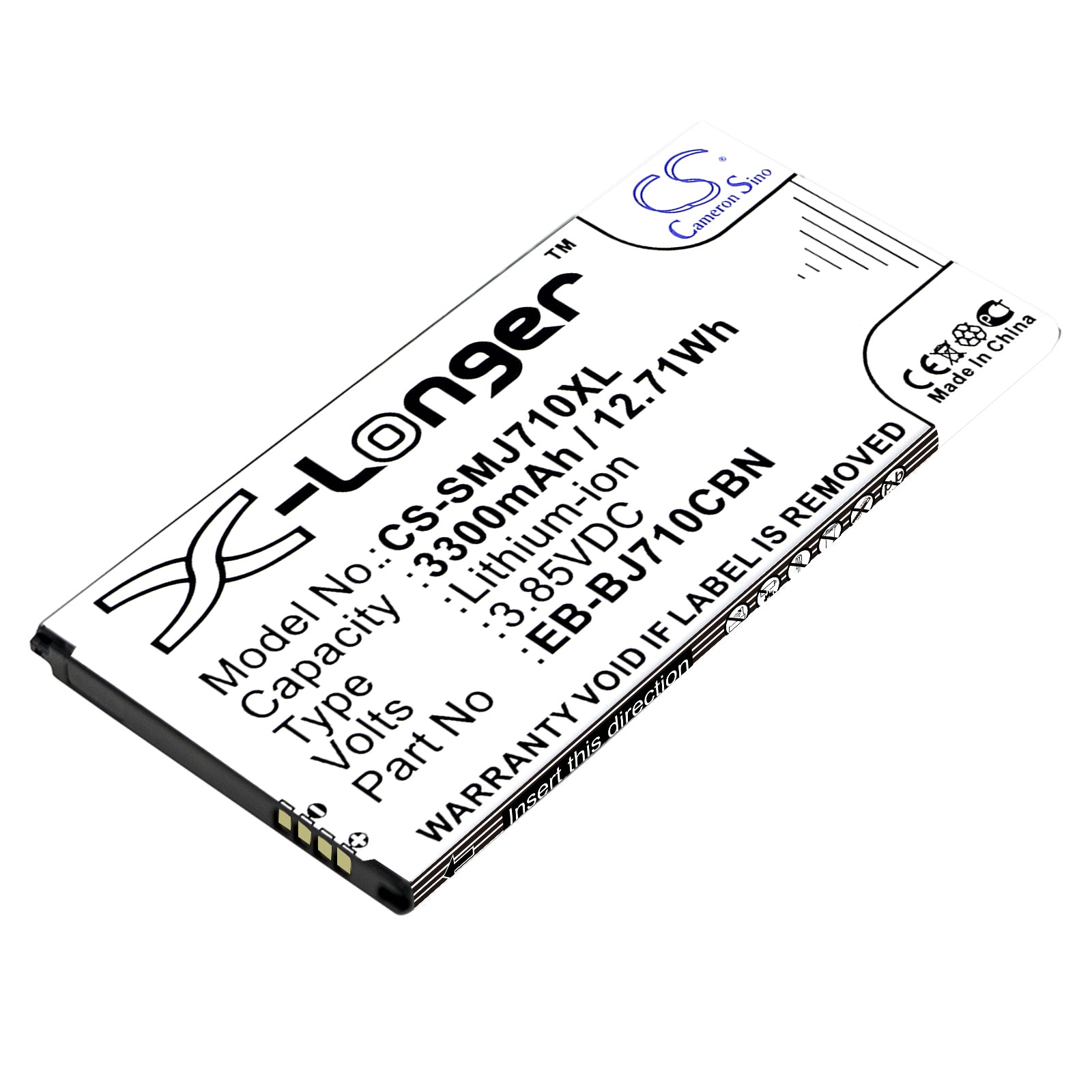 3.85V 3300mAh/12.71Wh Li-ion Mobile/SmartPhone Battery for Samsung