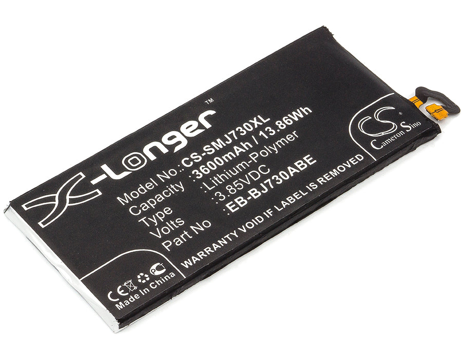 3.85V 3600mAh/13.86Wh Li-Polymer Mobile/SmartPhone Battery for Samsung