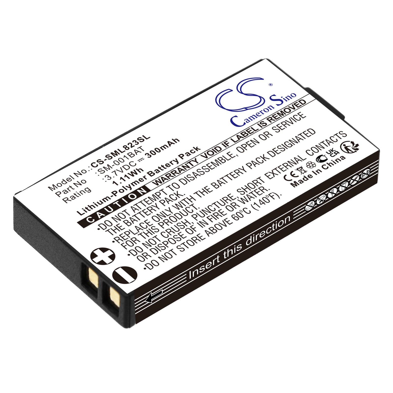 CS-SML823SL Replacement Battery – Compatible with SM-823, SM-823D, SM-823D Pro, SM-8245, SM-824D1, SM-824D2, SM-828D1, SM-828D2, SM-863D, SM-905TV