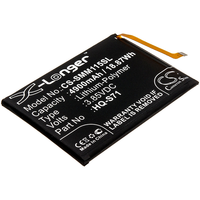 CS-SMM115SL Replacement Battery – Compatible with Galaxy M11, Galaxy M11 2020, M-M115F/DS, SM-M115, SM-M115F, SM-M115F/DSN, SM-M115F/SM