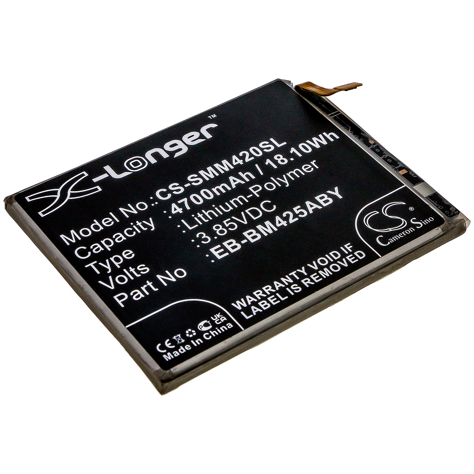 CS-SMM420SL Replacement Battery – Compatible with Galaxy M42