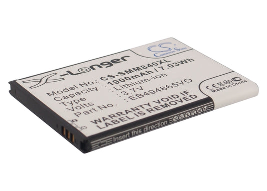 3.7V 1900mAh/7.03Wh Li-ion Mobile/SmartPhone Battery for BoostMobile