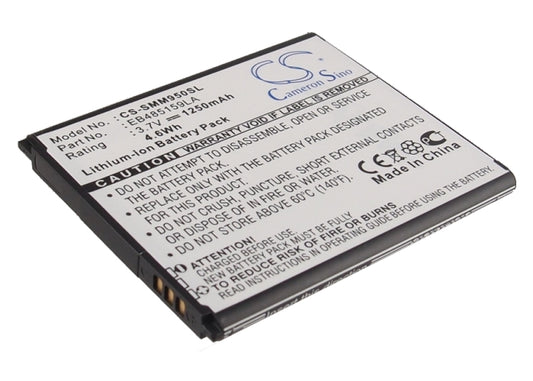 3.7V 1250mAh/4.62Wh Li-ion Mobile/SmartPhone Battery for VIRGIN MOBILE