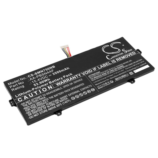 CS-SMN750NB Replacement Battery – Compatible with Galaxy Book Flex Alpha NP730QC, Galaxy Book Flex Alpha NP730QC, Galaxy Book Flex Alpha NP730QC, Galaxy Book Flex Alpha NP730QC, Galaxy Book Flex Alpha NP730QC, Galaxy Book Flex Alpha NP730QC, Galaxy Book Flex Alpha NP730QC, Galaxy Book Flex Alpha NP730QC, Galaxy Book Mystic Silver NP75, Galaxy Book Mystic Silver NP75, Galaxy Book Mystic Silver NP75, Galaxy Book Mystic Silver NP75, Galaxy Book Mystic Silver NP75, Galaxy Book Mystic Silver NP75,