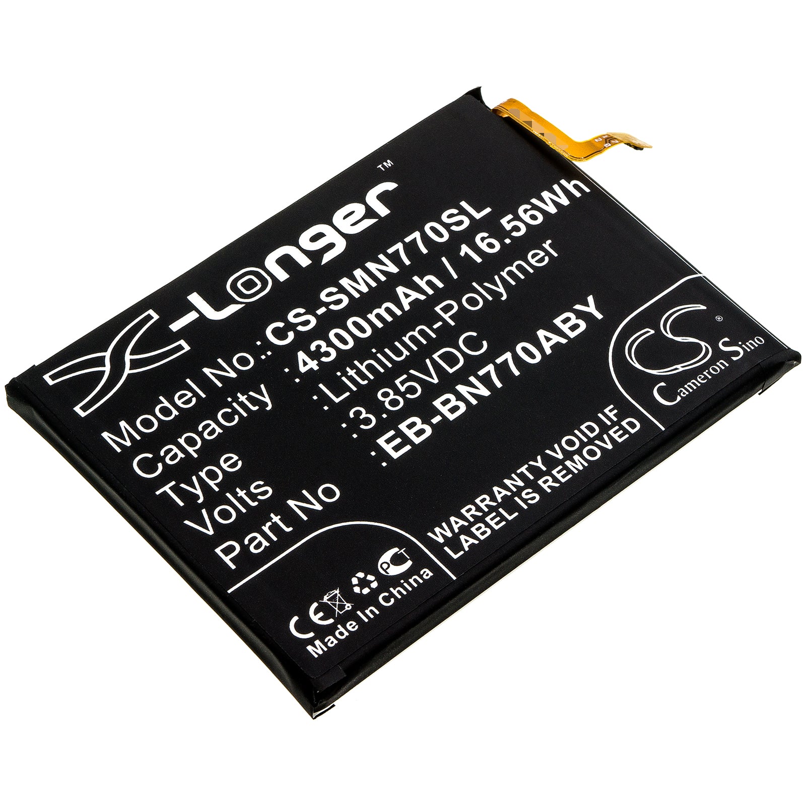 CS-SMN770SL Replacement Battery – Compatible with Galaxy Note 10 Lite, SM-N770F/DS, SM-N770F/DSM