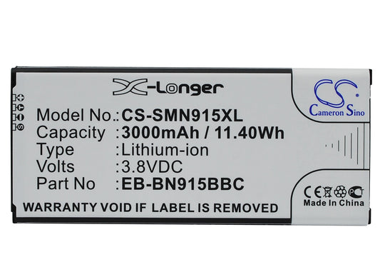3.8V 3000mAh/11.40Wh Li-ion Mobile/SmartPhone Battery for Samsung
