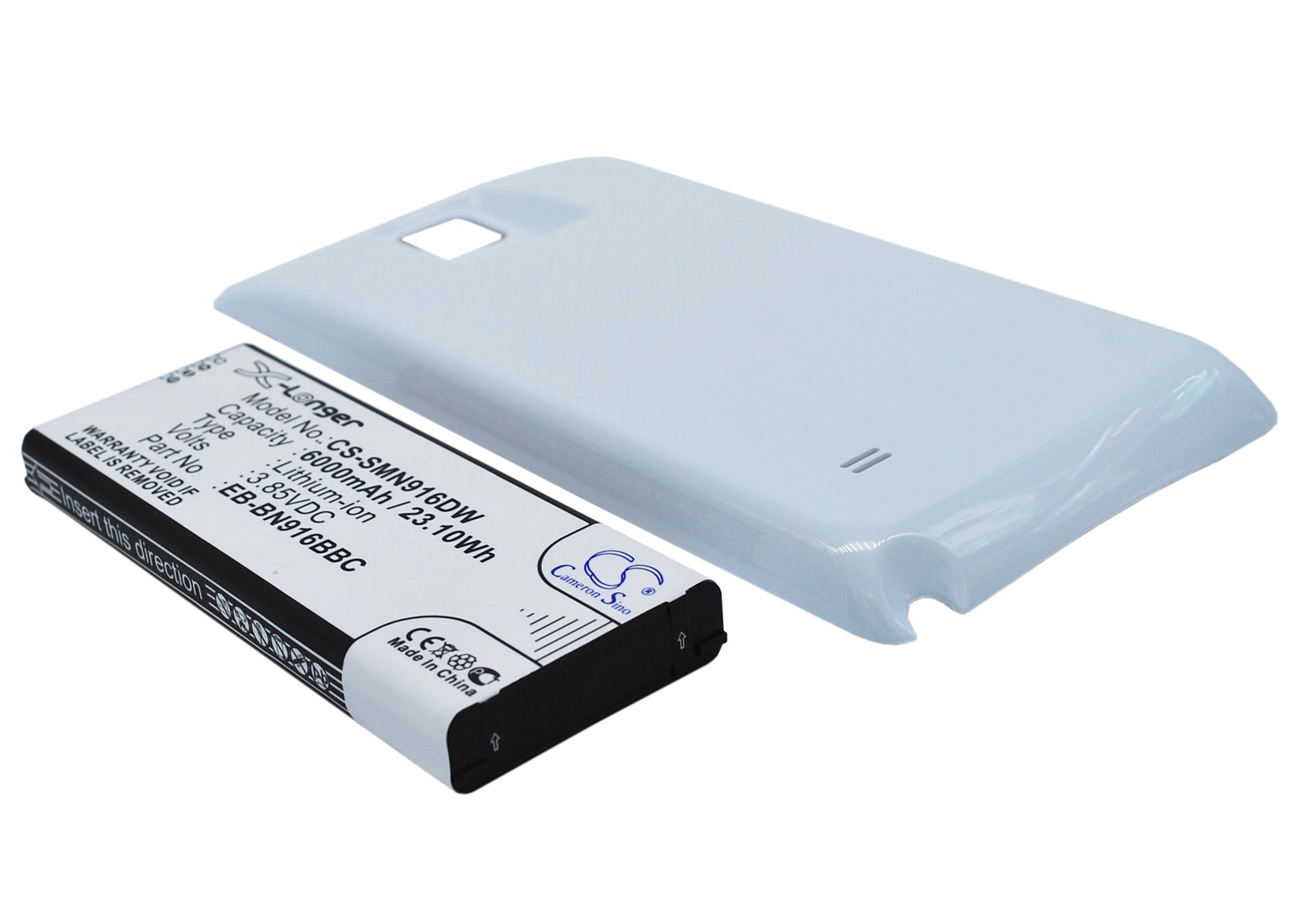 3.85V 6000mAh/23.10Wh Li-ion Mobile/SmartPhone Battery for Samsung