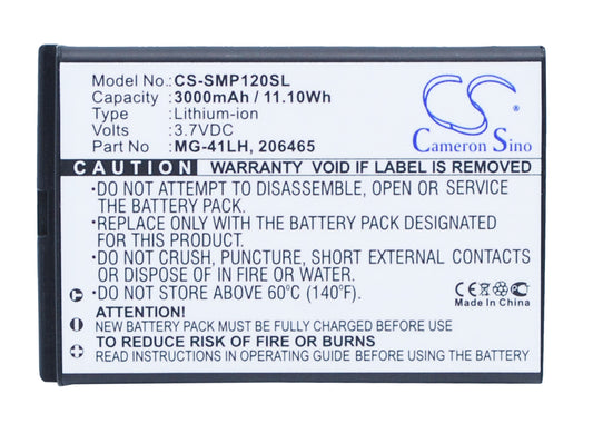 3.7V 3000mAh/11.10Wh Li-ion GPS/Navigator Battery for Hemisphere