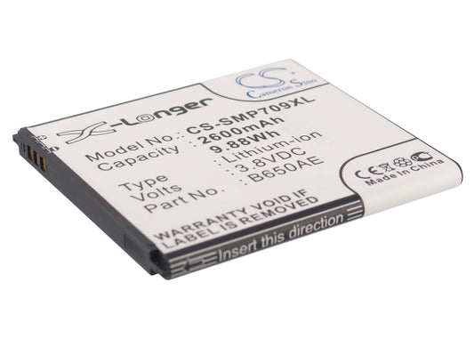 CS-SMP709XL 2600mAh/9.88Wh  Suitable for Samsung Galaxy Mega 5.8, Galaxy Mega Duos, GT-I9152 ...