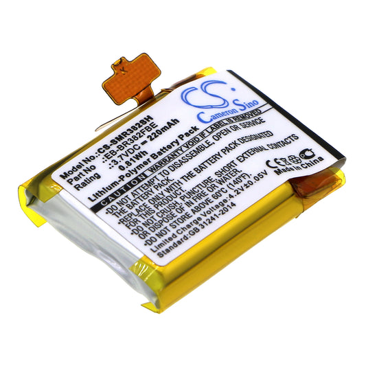 3.7V 220mAh/0.81Wh Li-Polymer Smartwatch Battery for Samsung