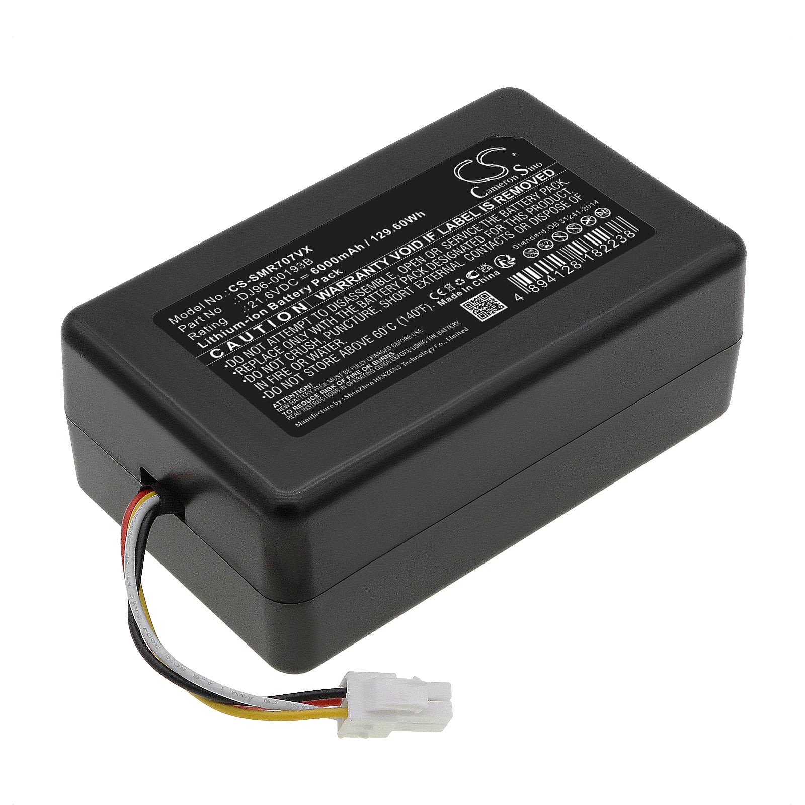 CS-SMR707VX Replacement Battery – Compatible with PowerBot R7040, PowerBot R7065, PowerBot R7070, PowerBot R7090, PowerBot VR7000, SR20J9250U, SR20J9259U, SU20J9259U, VR 2AM 7065 WS, VR 2AM 7070 WS, VR 2AM 7090 WD, VR1AM7010U5/AA, VR1AM7010UW/AA, VR1AM7040W9/AA, VR1AM7040WG/AA, VR20J9250UC/EN, VR20J9250UK/SA, VR20J9259UC/EG, VR20J9259UK/SW, VR20M7070WS/AX, VR20M7070WS/SA, VR2AJ9250WW/AA, VR2AM7065WS/AA, VR2AM7070WS/AA, VR2AM7070WS/AC, VR2AM7090WD/AA